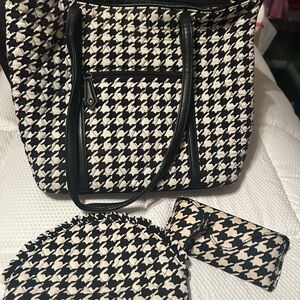 Vera Bradley set Houndstooth